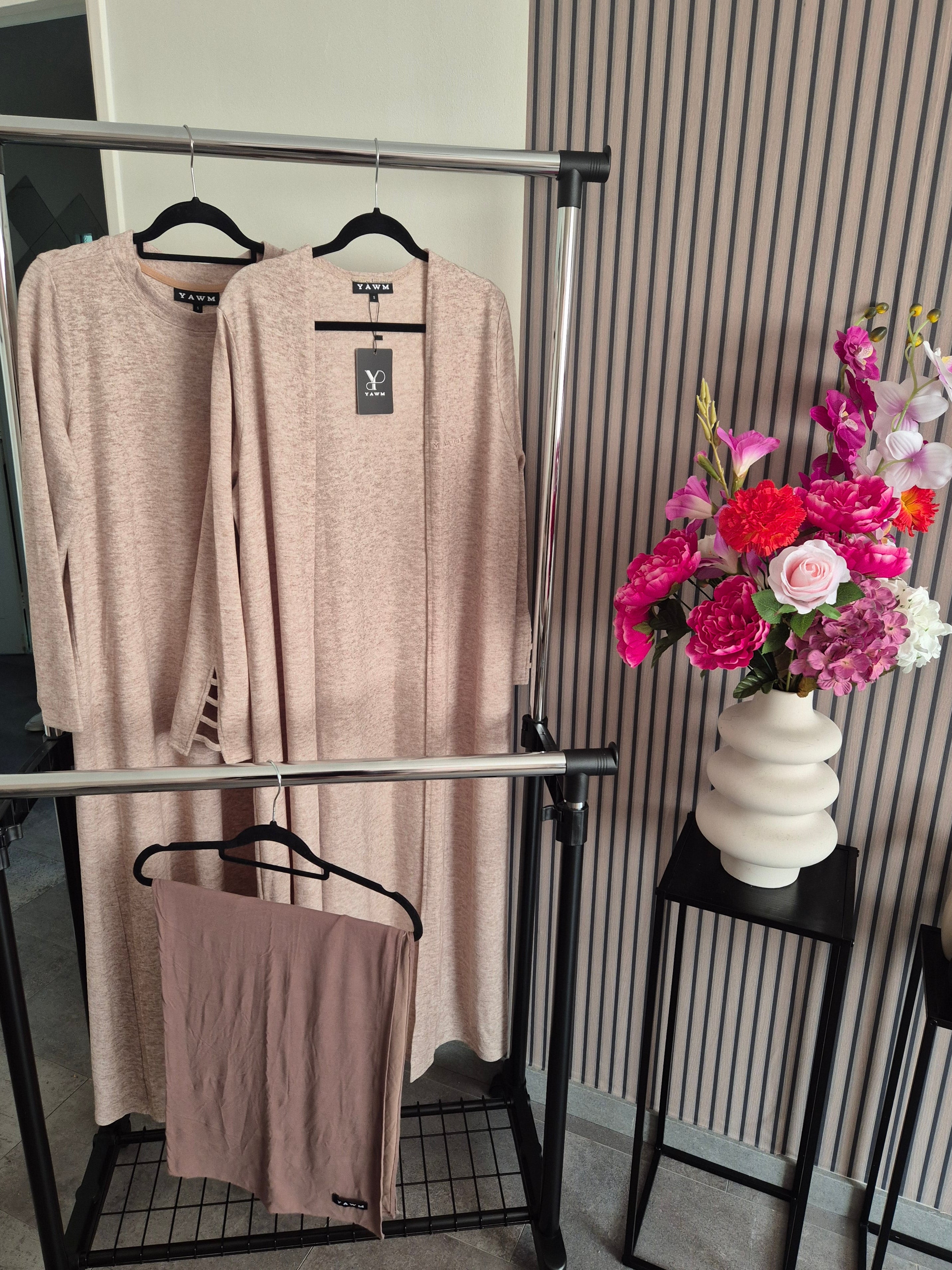 SERENITY ABAYA - Taupe