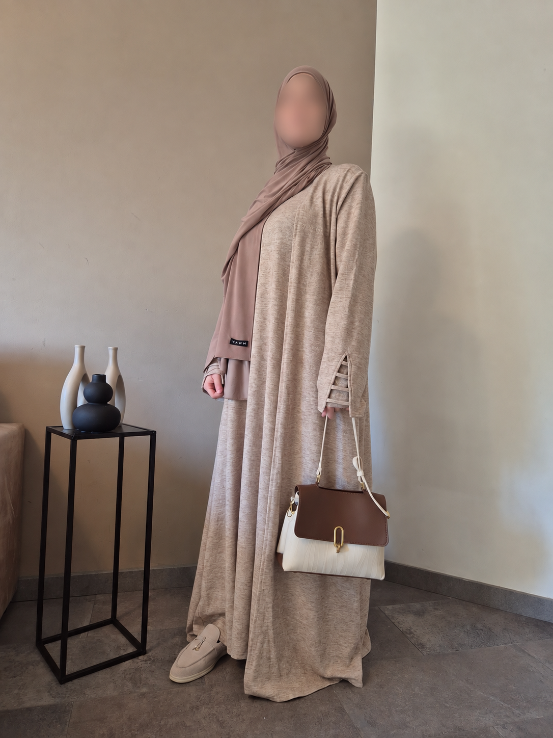 SERENITY ABAYA - Taupe