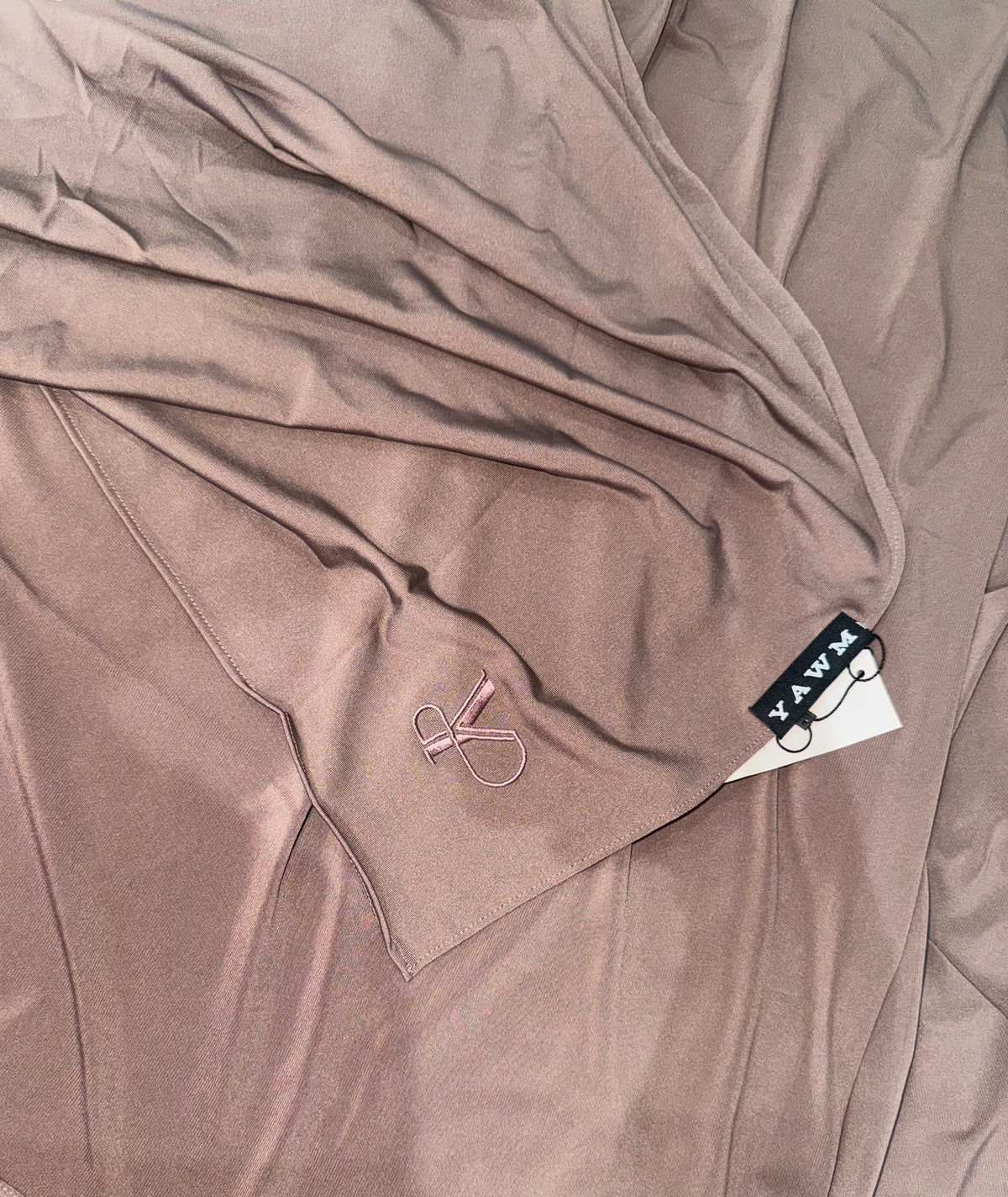 PREMIUM JERSEY SCARF ASH BROWN