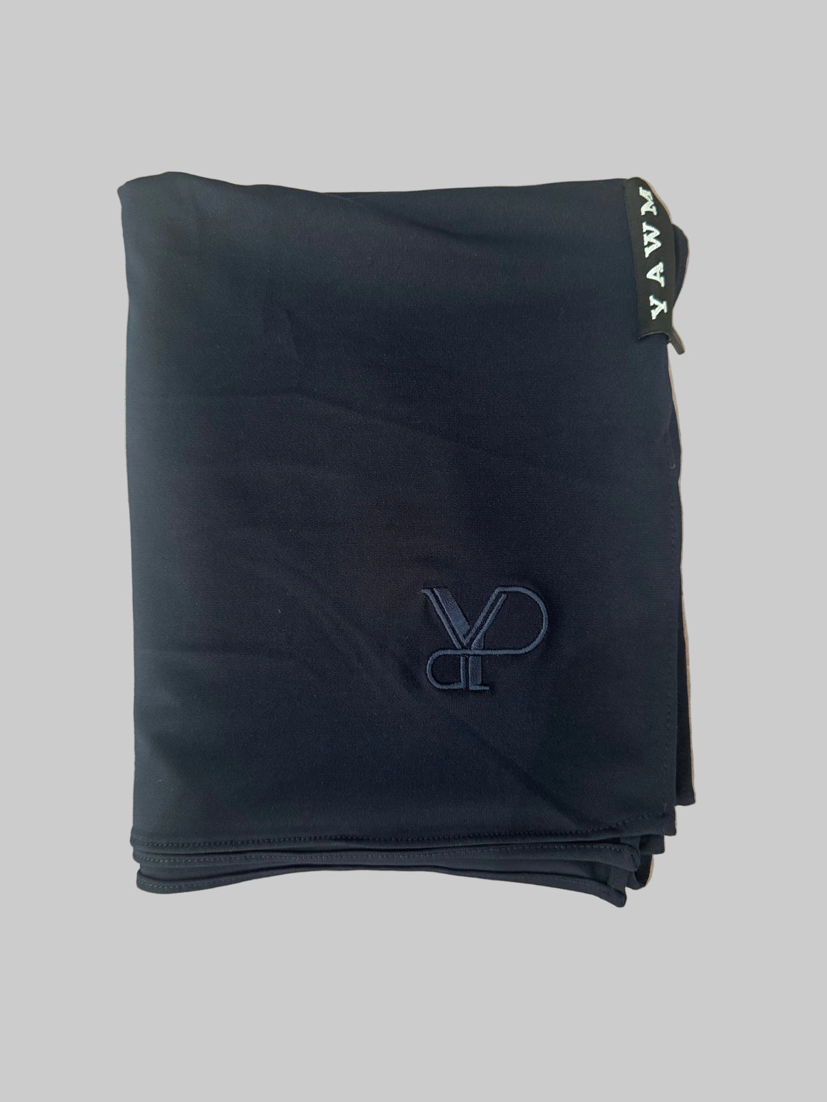 PREMIUM JERSEY SCARF BLACK