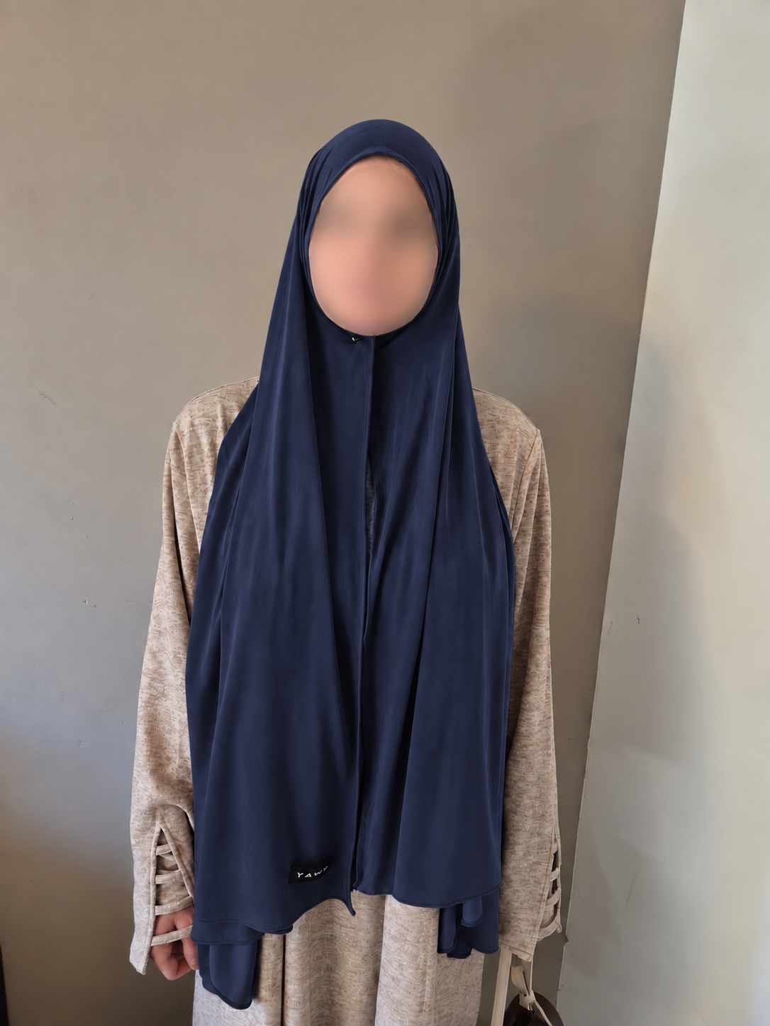 BREATHABLE MODAL SCARF - Navy