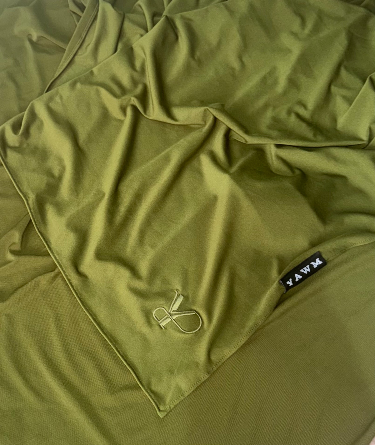 PREMIUM JERSEY SCARF OLIVE