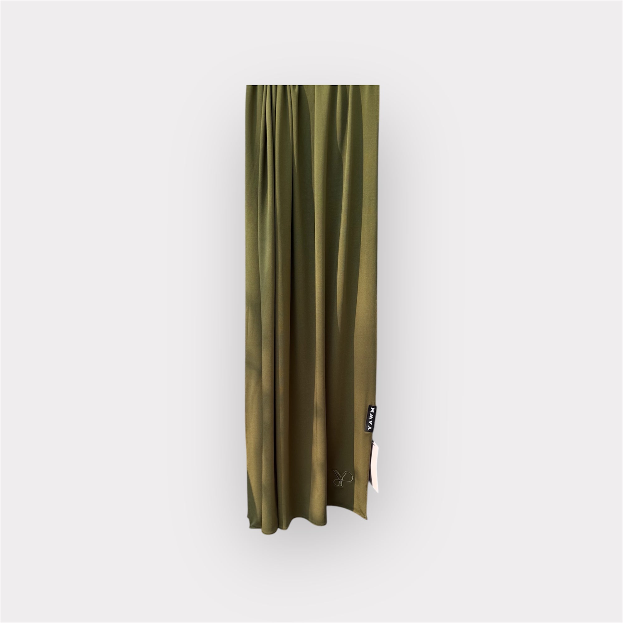 LIQUID JERSEY SCARF OLIVE