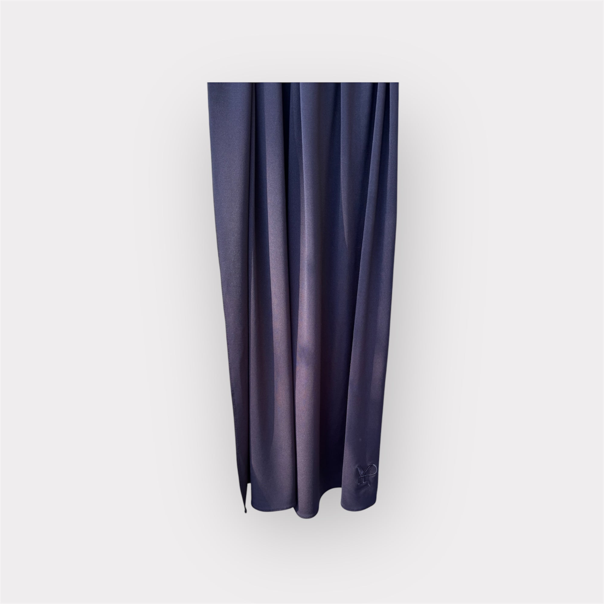 LIQUID JERSEY SCARF DARKBLUE