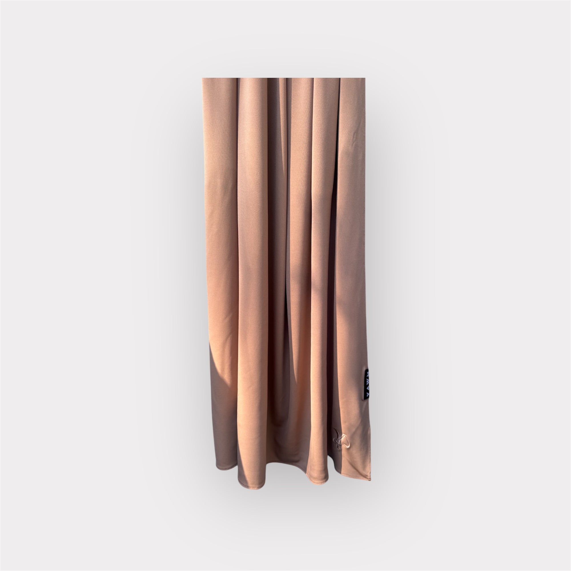 LIQUID JERSEY SCARF CARAMEL